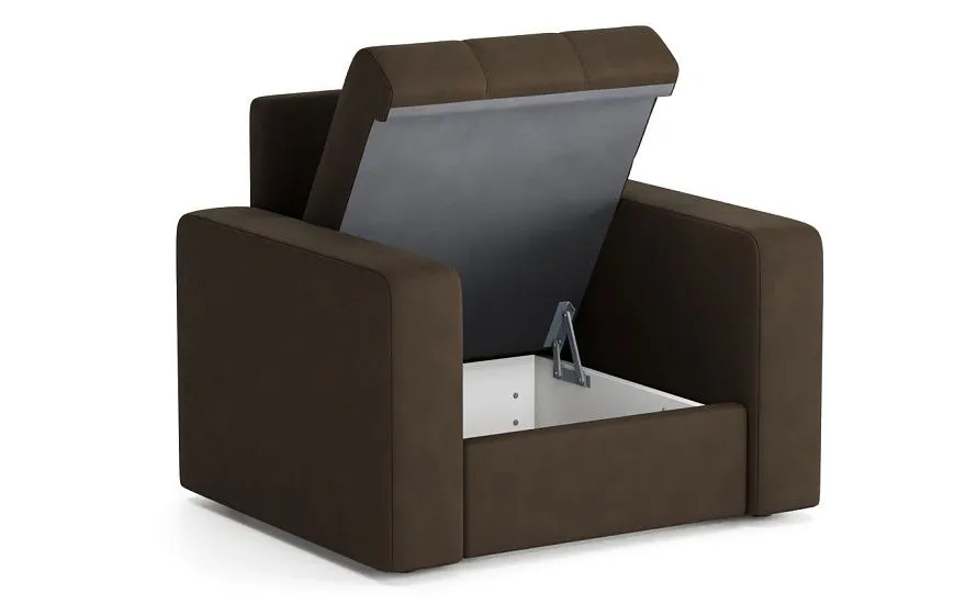 Кресло Тренто Leonardo 06 коричневый - 4 Кресло Тренто Leonardo 06 коричневый - 4