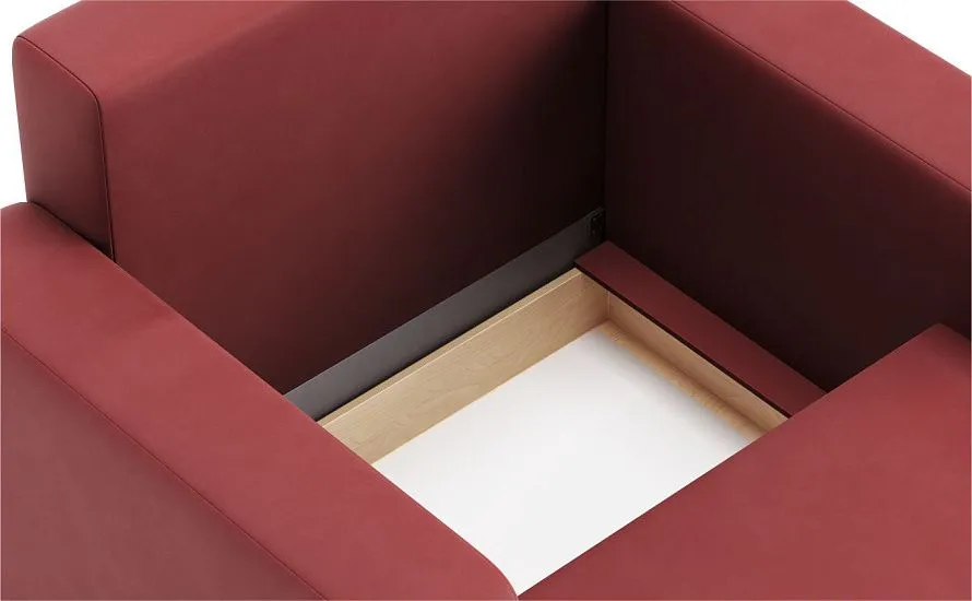 Кресло-кровать Баден Camaro 28 бордовый - 6 Кресло-кровать Баден Camaro 28 бордовый - 6