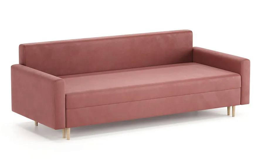 Диван Бруно Comfort 21 розовый - 3 Диван Бруно Comfort 21 розовый - 3